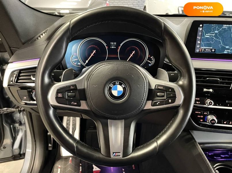 BMW 6 Series GT, 2017, Дизель, 2.99 л., 215 тис. км, Ліфтбек, Сірий, Львів 49512 фото