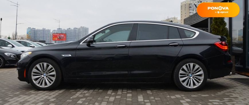 BMW 5 Series GT, 2015, Бензин, 164 тыс. км, Лифтбек, Чорный, Киев 102336 фото