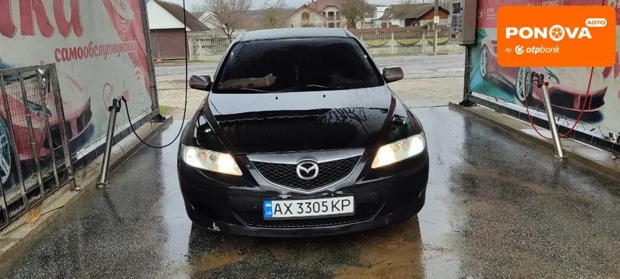 Mazda 6, 2003 г., Дизель, 317 тыс. км, Седан, Чорный, Косів AT-10405218 фото
