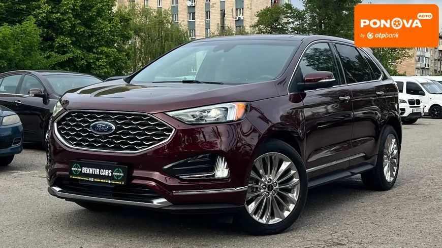 Ford Edge, 2019 г., Бензин, 78 тыс. км, Внедорожник / Кроссовер, Красный, Полтава AT-10417512 фото