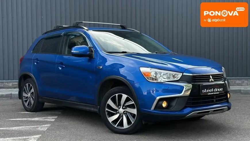Mitsubishi ASX, 2017 р., Газ пропан-бутан / Бензин, 179 тис. км, Позашляховик / Кросовер, Синій, Миколаїв AT-10418148 фото