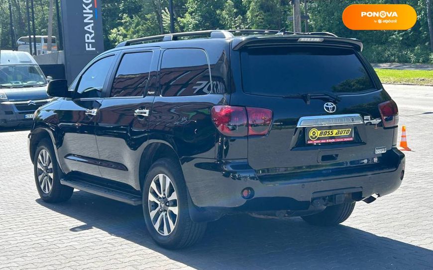 Toyota Sequoia, 2013, Газ пропан-бутан / Бензин, 5.66 л., 218 тыс. км, Внедорожник / Кроссовер, Чорный, Черновцы 42867 фото