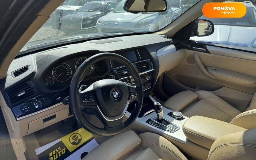 BMW X3, 2015, Дизель, 2 л., 247 тис. км, Позашляховик / Кросовер, Чорний, Коломия 40306 фото