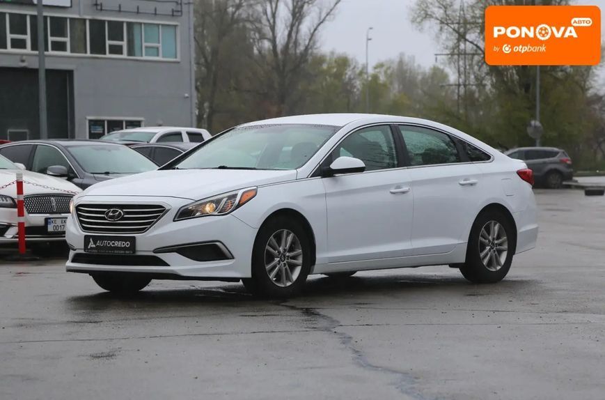 Hyundai Sonata, 2017 г., Бензин, 195 тыс. км, Седан, Белый, Киев AT-10415792 фото