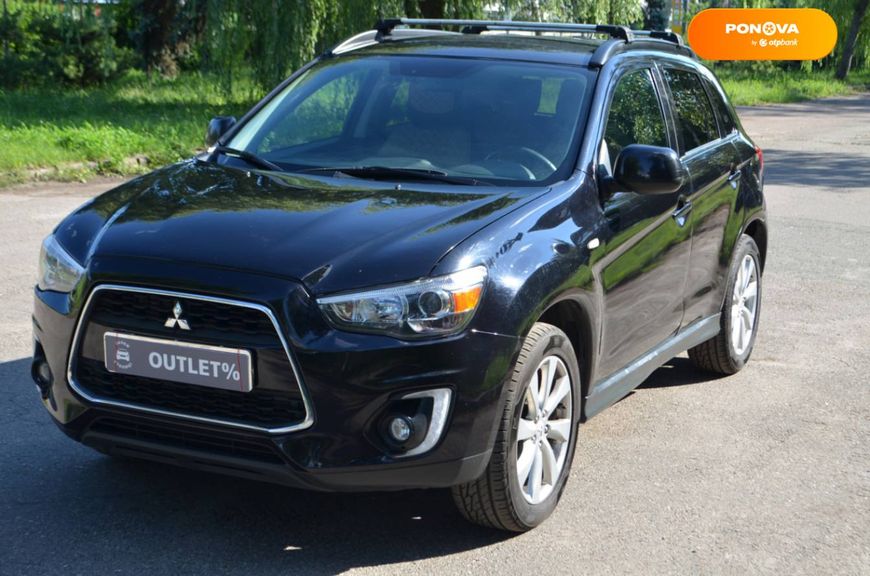 Mitsubishi Outlander Sport, 2015, Газ пропан-бутан / Бензин, 2 л., 107 тис. км, Позашляховик / Кросовер, Чорний, Київ 98687 фото