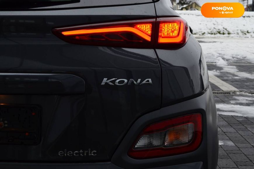 Hyundai Kona Electric, 2019, Електро, 61 тис. км, Позашляховик / Кросовер, Сірий, Львів 16913 фото