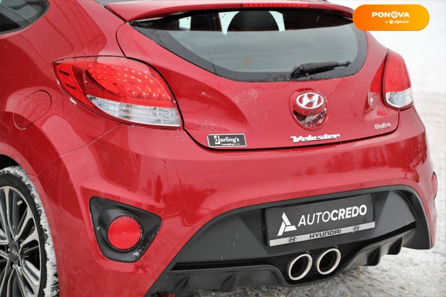 Hyundai Veloster, 2016, Бензин, 1.6 л., 45 тыс. км, Хетчбек, Красный, Харьков 10437 фото