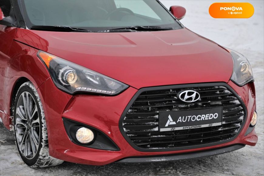 Hyundai Veloster, 2016, Бензин, 1.6 л., 45 тыс. км, Хетчбек, Красный, Харьков 10437 фото