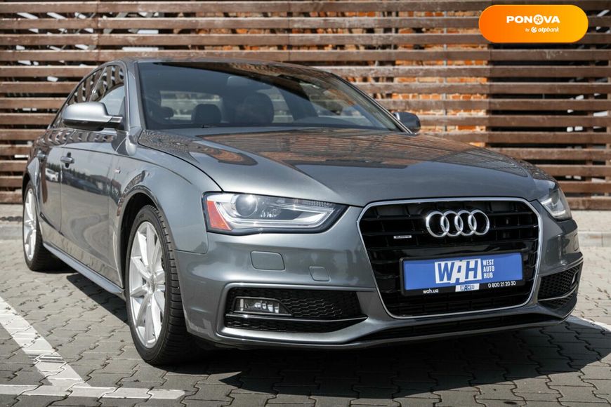 Audi A4, 2014, Бензин, 2 л., 266 тыс. км, Седан, Серый, Луцк 110288 фото