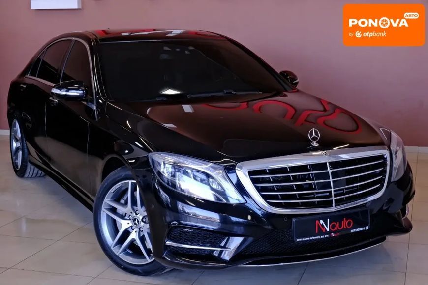Mercedes-Benz S-Class, 2017 р., Дизель, 183 тис. км, Седан, Чорний, Одеса AT-10411952 фото