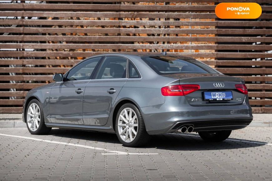 Audi A4, 2014, Бензин, 2 л., 266 тыс. км, Седан, Серый, Луцк 110288 фото