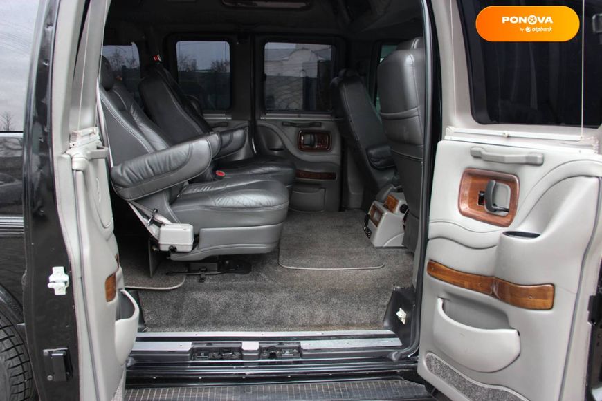 GMC Savana, 2010, Газ пропан-бутан / Бензин, 5.33 л., 137 тис. км, Мінівен, Чорний, Одеса 44544 фото