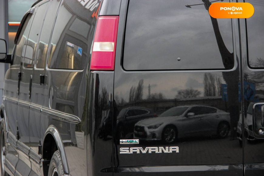 GMC Savana, 2010, Газ пропан-бутан / Бензин, 5.33 л., 137 тис. км, Мінівен, Чорний, Одеса 44544 фото