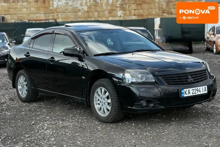 Mitsubishi Galant, 2008 р., Газ пропан-бутан / Бензин, 250 тис. км, Седан, Чорний, Софіївська Борщагівка AT-10414318 фото
