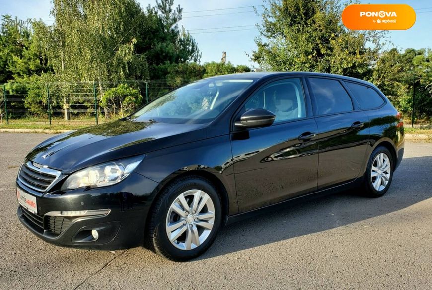 Peugeot 308, 2015, Дизель, 1.6 л., 249 тис. км, Універсал, Чорний, Хмельницький 748 фото