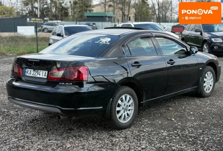 Mitsubishi Galant, 2008 р., Газ пропан-бутан / Бензин, 250 тис. км, Седан, Чорний, Софіївська Борщагівка AT-10414318 фото