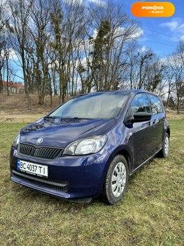 Skoda Citigo, 2016, Бензин, 1 л., 75 тис. км, Хетчбек, Синій, Львів Cars-Pr-165307 фото