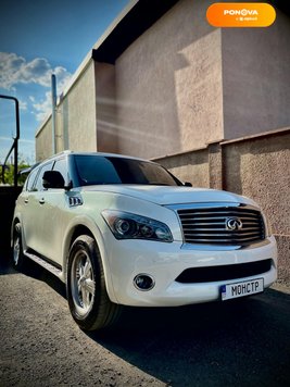 Infiniti QX56, 2011, Газ пропан-бутан / Бензин, 5.55 л., 192 тис. км, Позашляховик / Кросовер, Білий, Ужгород Cars-Pr-235312 фото