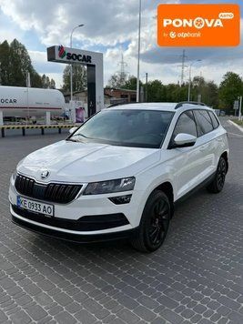 Skoda Karoq, 2019 р., Бензин, 122 тис. км, Позашляховик / Кросовер, Білий, Дніпро (Дніпропетровськ) AT-10417130 фото