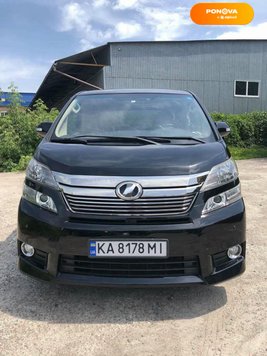 Toyota Vellfire, 2014, Бензин, 2.36 л., 66 тис. км, Мінівен, Чорний, Київ Cars-Pr-216094 фото