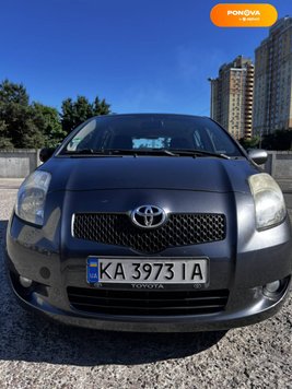 Toyota Yaris, 2008, Дизель, 1.36 л., 206 тис. км, Хетчбек, Сірий, Київ Cars-Pr-58019 фото