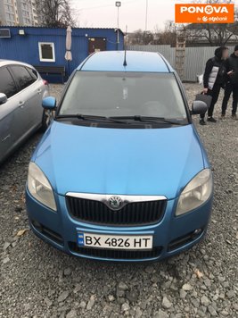 Skoda Roomster, 2008, Газ пропан-бутан / Бензин, 300 тис. км, Мікровен, Синій, Хмельницький Cars-Pr-260522 фото