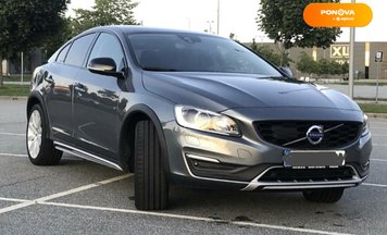 Volvo S60 Cross Country, 2016, Дизель, 2.4 л., 125 тис. км, Седан, Сірий, Київ Cars-Pr-242246 фото