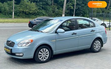 Hyundai Accent, 2008, Дизель, 1.49 л., 176 тис. км, Седан, Синій, Чернівці 101269 фото