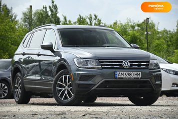 Volkswagen Tiguan, 2019, Бензин, 1.98 л., 80 тис. км, Позашляховик / Кросовер, Сірий, Бердичів 110289 фото
