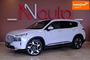 Hyundai Santa FE, 2021 г., Дизель, 61 тыс. км, Внедорожник / Кроссовер, Белый, Одесса AT-10417392 фото