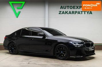 BMW 5 Series, 2018 г., Гибрид (HEV), 138 тыс. км, Седан, Чорный, Мукачево AT-10410146 фото