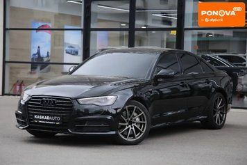 Audi A6, 2015 р., Бензин, 104 тис. км, Седан, Чорний, Харків AT-10417189 фото