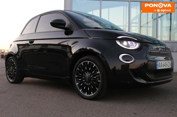 Fiat 500, 2021, Електро, 54 тис. км, Хетчбек, Чорний, Київ Cars-Pr-280475 фото