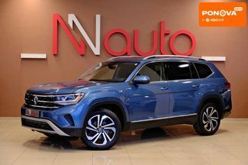 Volkswagen Atlas, 2020 г., Бензин, 132 тыс. км, Внедорожник / Кроссовер, Синий, Одесса AT-10408854 фото