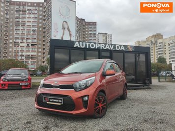 Kia Picanto, 2017, Бензин, 1 л., 67 тис. км, Хетчбек, Червоний, Київ 250165 фото