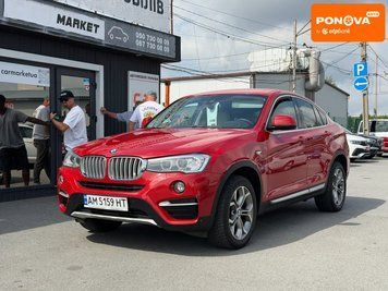 BMW X4, 2017 г., Дизель, 177 тыс. км, Внедорожник / Кроссовер, Красный, Житомир AT-10426707 фото