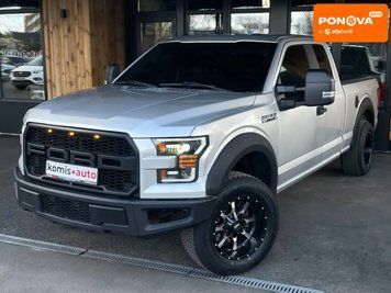 Ford F-150, 2015 р., Газ пропан-бутан / Бензин, 150 тис. км, Пікап, Сірий, Вінниця AT-10415705 фото