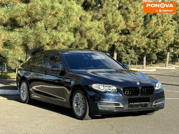 BMW 5 Series, 2014, Дизель, 2 л., 195 тис. км, Седан, Синій, Одеса 280298 фото