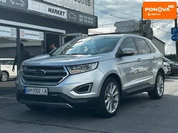 Ford Edge, 2017 р., Бензин, 148 тис. км, Позашляховик / Кросовер, Сірий, Житомир AT-10417798 фото