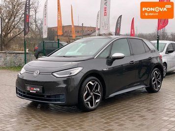 Volkswagen ID.3, 2020 г., Електро, 153 тыс. км, Хетчбек, Чорный, Бердичев AT-10405474 фото