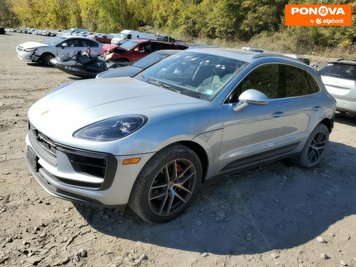 Porsche Macan, 2023, Бензин, 2.99 л., 12 тис. км, Позашляховик / Кросовер, Сірий, Ужгород Cars-EU-US-KR-258654 фото