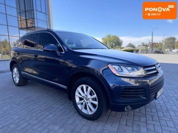 Volkswagen Touareg, 2013 г., Бензин, 186 тыс. км, Внедорожник / Кроссовер, Синий, Днепр (Днепропетровск) AT-10401761 фото