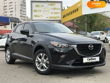 Mazda CX-3, 2017, Бензин, 2 л., 39 тис. км, Позашляховик / Кросовер, Чорний, Одеса 40543 фото