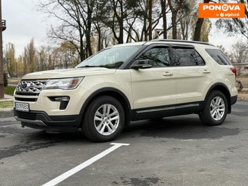 Ford Explorer, 2018, Газ пропан-бутан / Бензин, 3.5 л., 90 тис. км, Позашляховик / Кросовер, Бежевий, Чернігів Cars-Pr-274335 фото