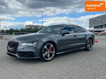 Audi A7 Sportback, 2014 р., Дизель, 325 тис. км, Седан, Сірий, Львів AT-10418402 фото
