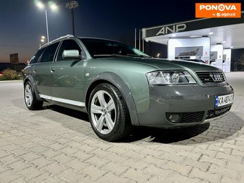 Audi A6 Allroad, 2004, Газ пропан-бутан / Бензин, 4.17 л., 274 тис. км, Універсал, Зелений, Київ 258338 фото