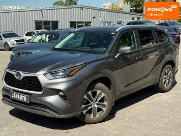 Toyota Highlander, 2024 р., Гібрид (MHEV), 25 тис. км, Позашляховик / Кросовер, Сірий, Харків AT-10423550 фото
