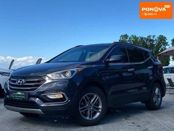 Hyundai Santa FE, 2016 г., Бензин, 96 тыс. км, Внедорожник / Кроссовер, Синий, Киев AT-10419104 фото