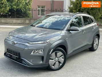 Hyundai Kona, 2020, Електро, 30 тис. км, Позашляховик / Кросовер, Сірий, Вінниця Cars-Pr-267653 фото