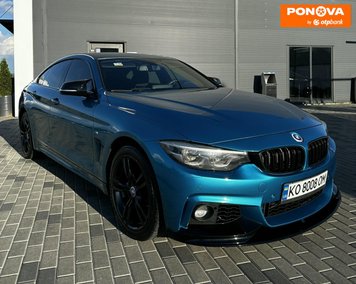 BMW 4 Series Gran Coupe, 2017, Бензин, 2 л., 131 тис. км, Купе, Синій, Ужгород Cars-Pr-264274 фото